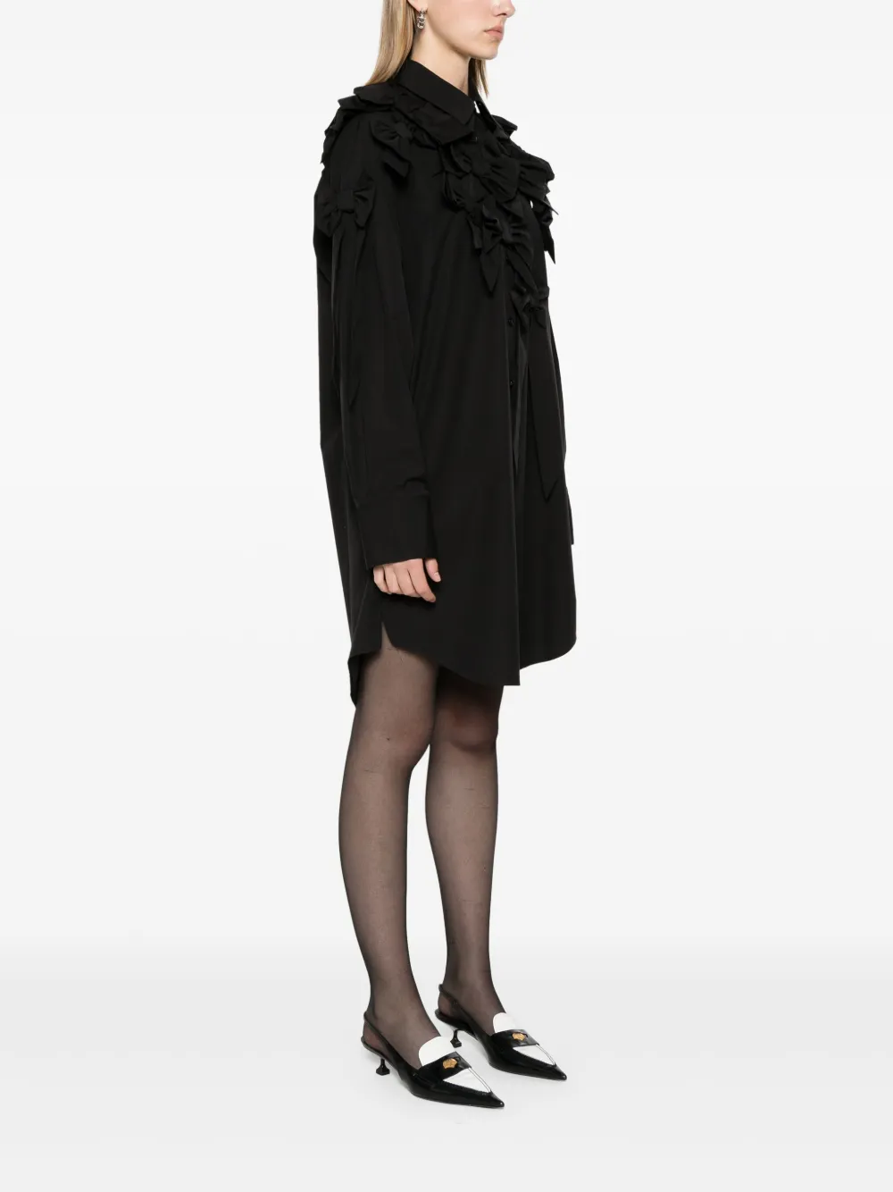 Viktor & Rolf Shirtjurk met strikdetail Zwart