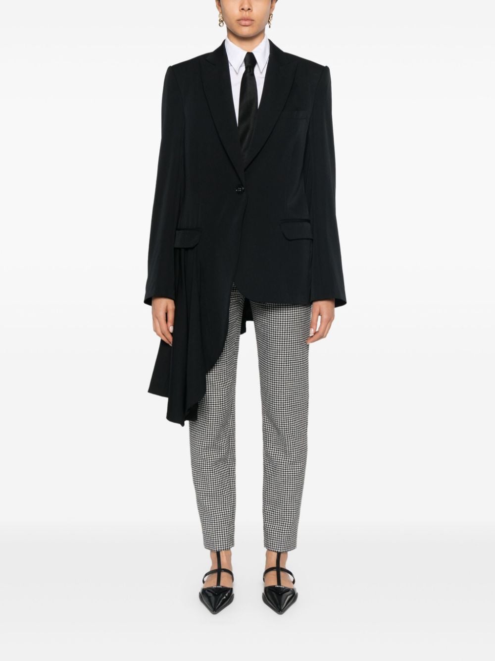 Viktor & Rolf Asymmetrische blazer - Zwart