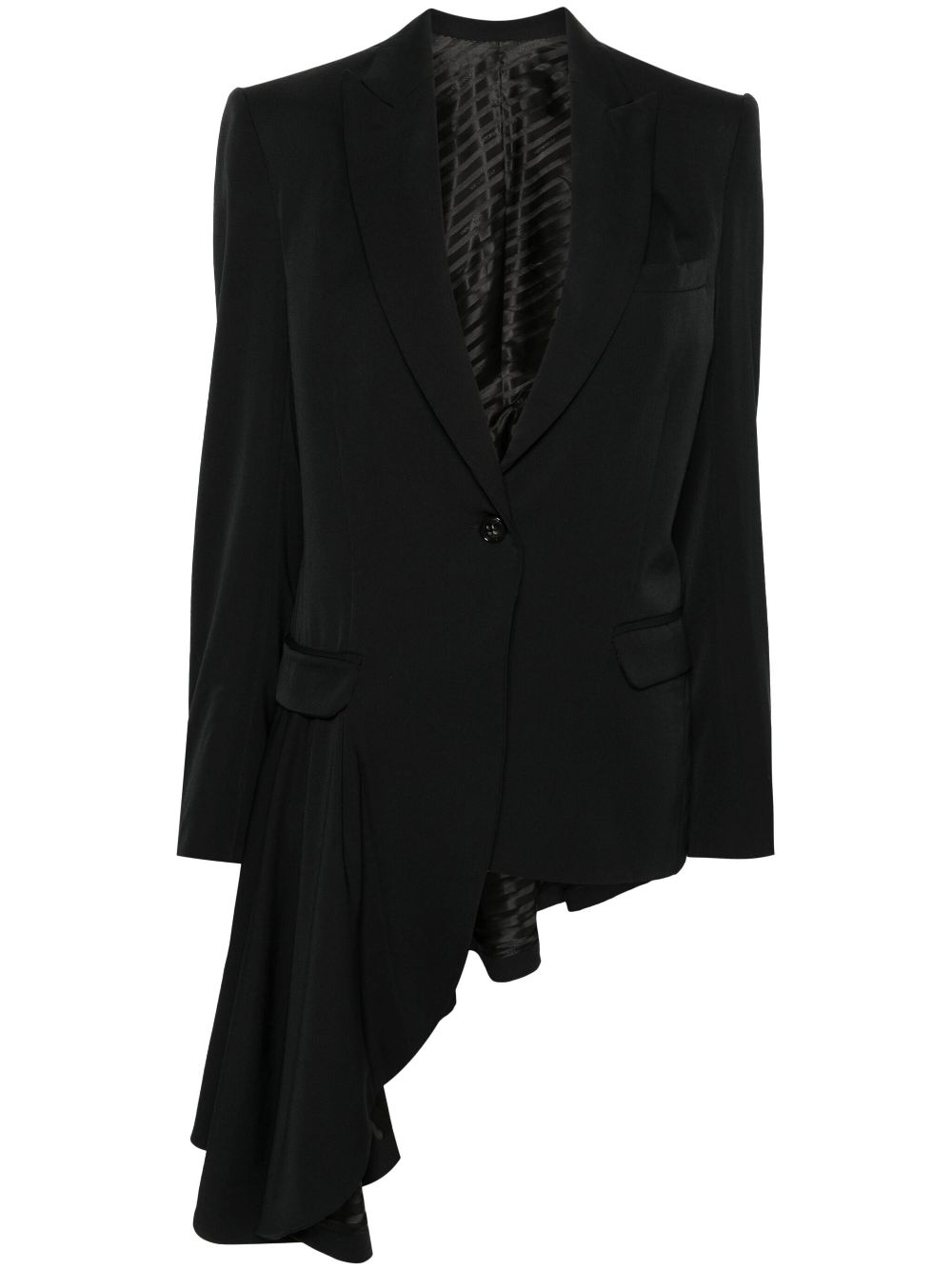 Viktor & Rolf asymmetric blazer - Black