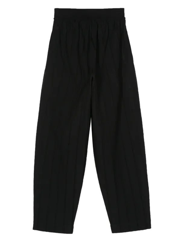 Uma Wang Palmer Tapered Trousers | Black | FARFETCH PH