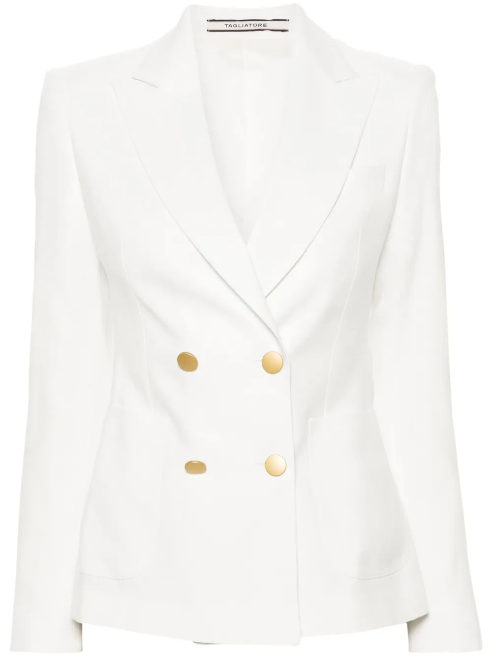 Tagliatore double-breasted blazer - Bianco