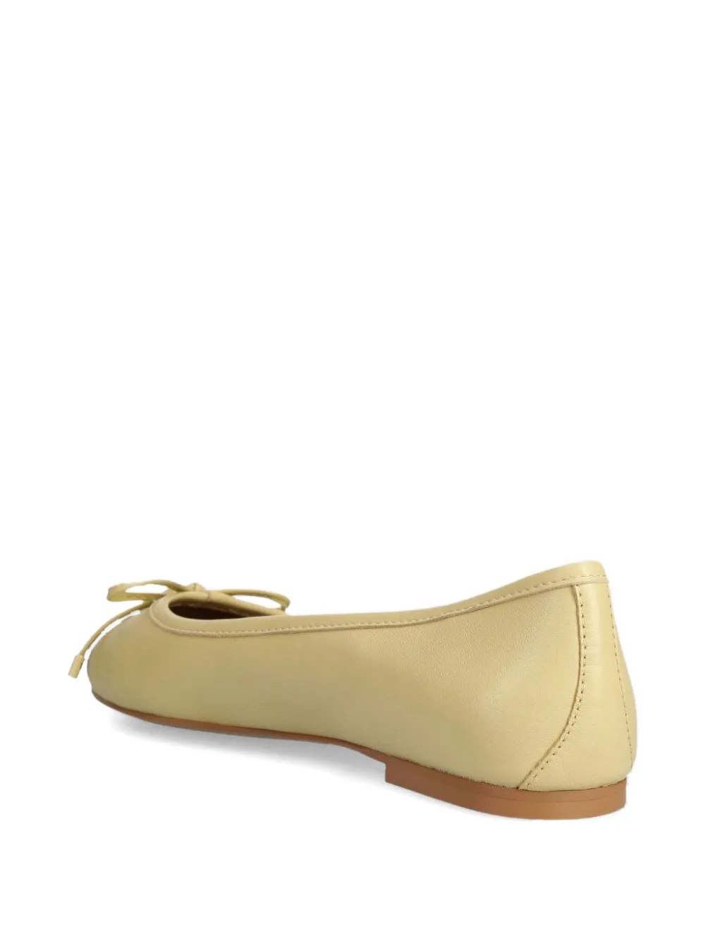 Kurt Geiger London Ballerina's met strikdetail Beige