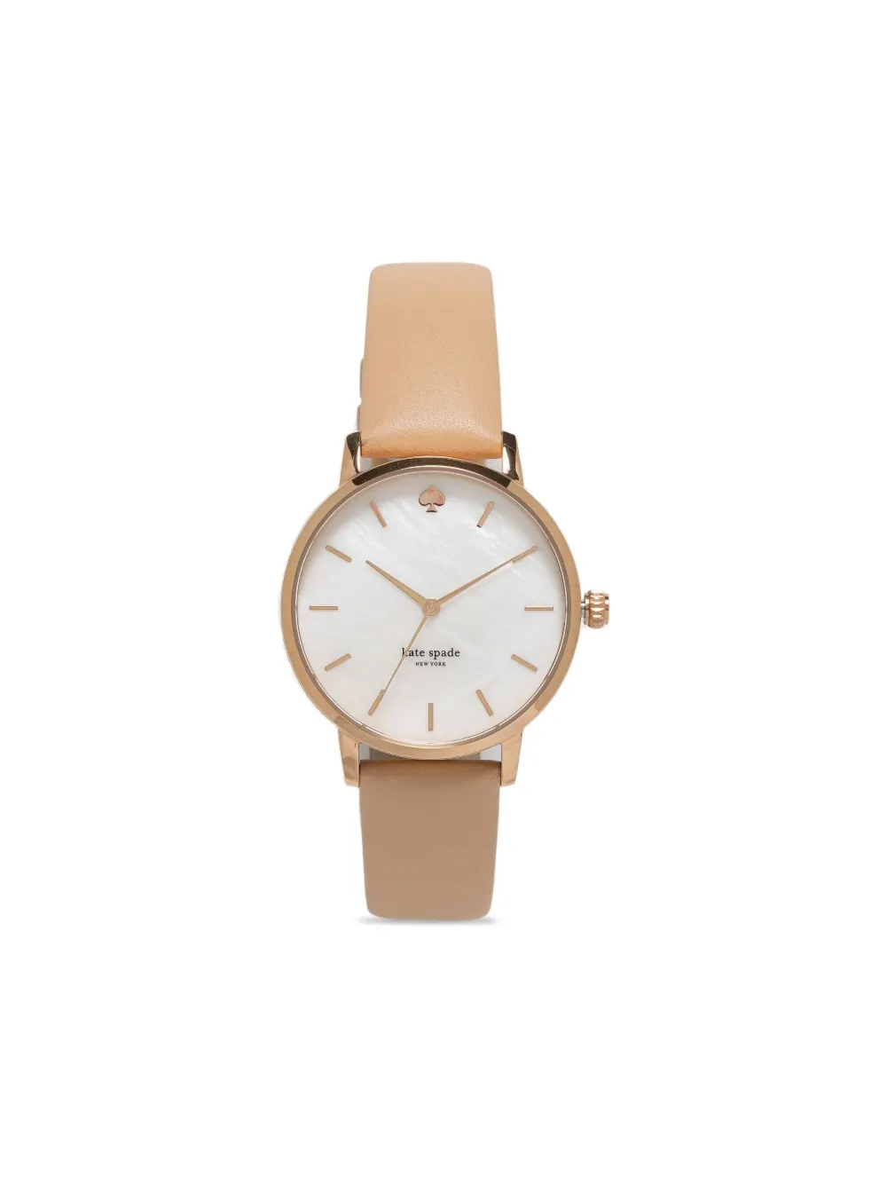 Kate Spade パーク ロー 34mm 腕時計 - ホワイト Kate Spade パーク ロー 34mm 腕時計 - ホワイト