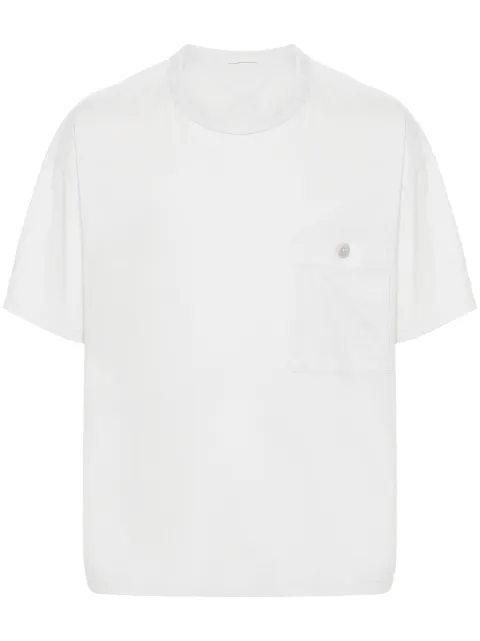 Ten C logo-patch cotton T-shirt