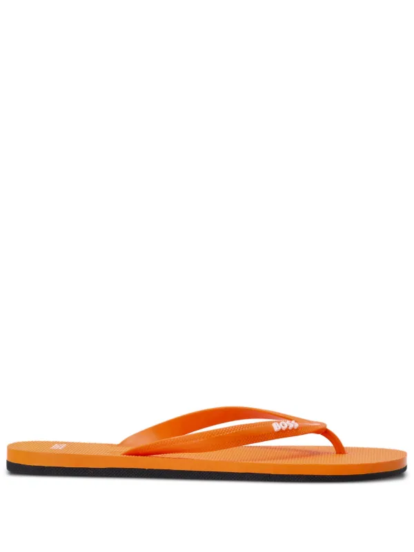 Boss orange flip flops on sale