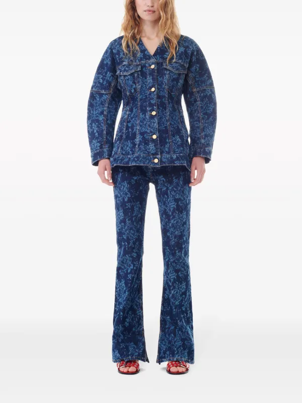 【関税＆送料込み】Ganni Denim Jackets Thumbs_A24---GANNI---