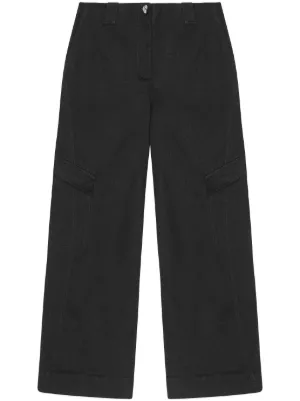 GANNI ドローストリング カーゴパンツ | ピンク | FARFETCH JP
