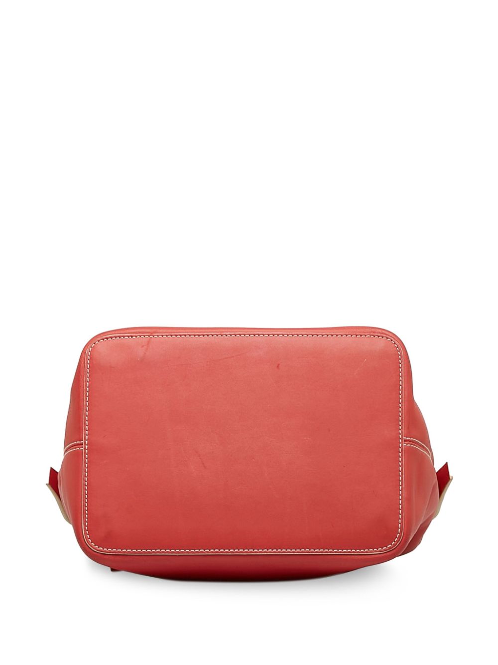 Pre-owned Loewe Contrasting Leather Handbag In Red