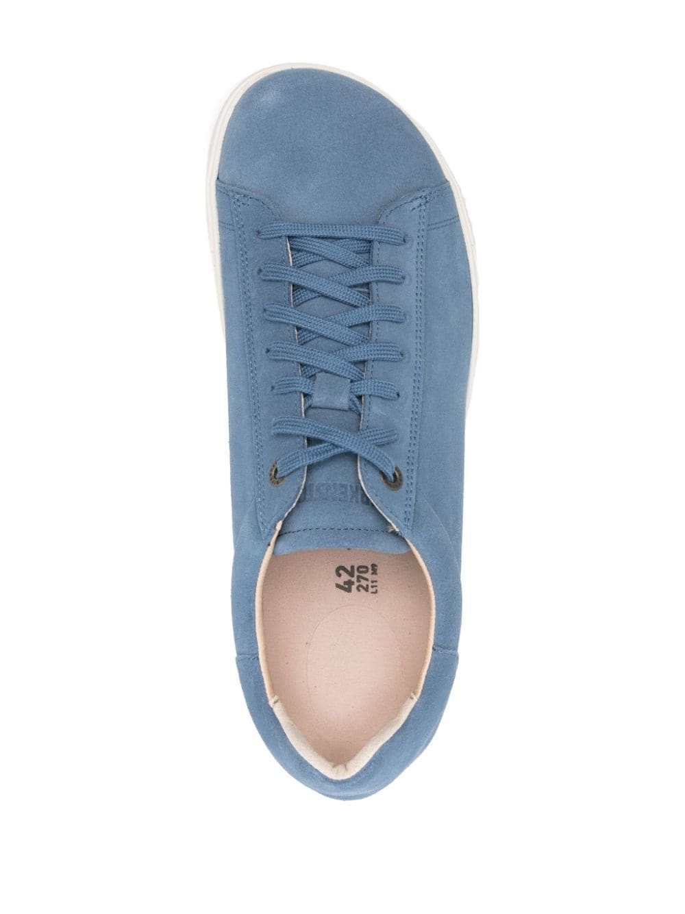 Shop Birkenstock Bend Suede Sneakers In Blue