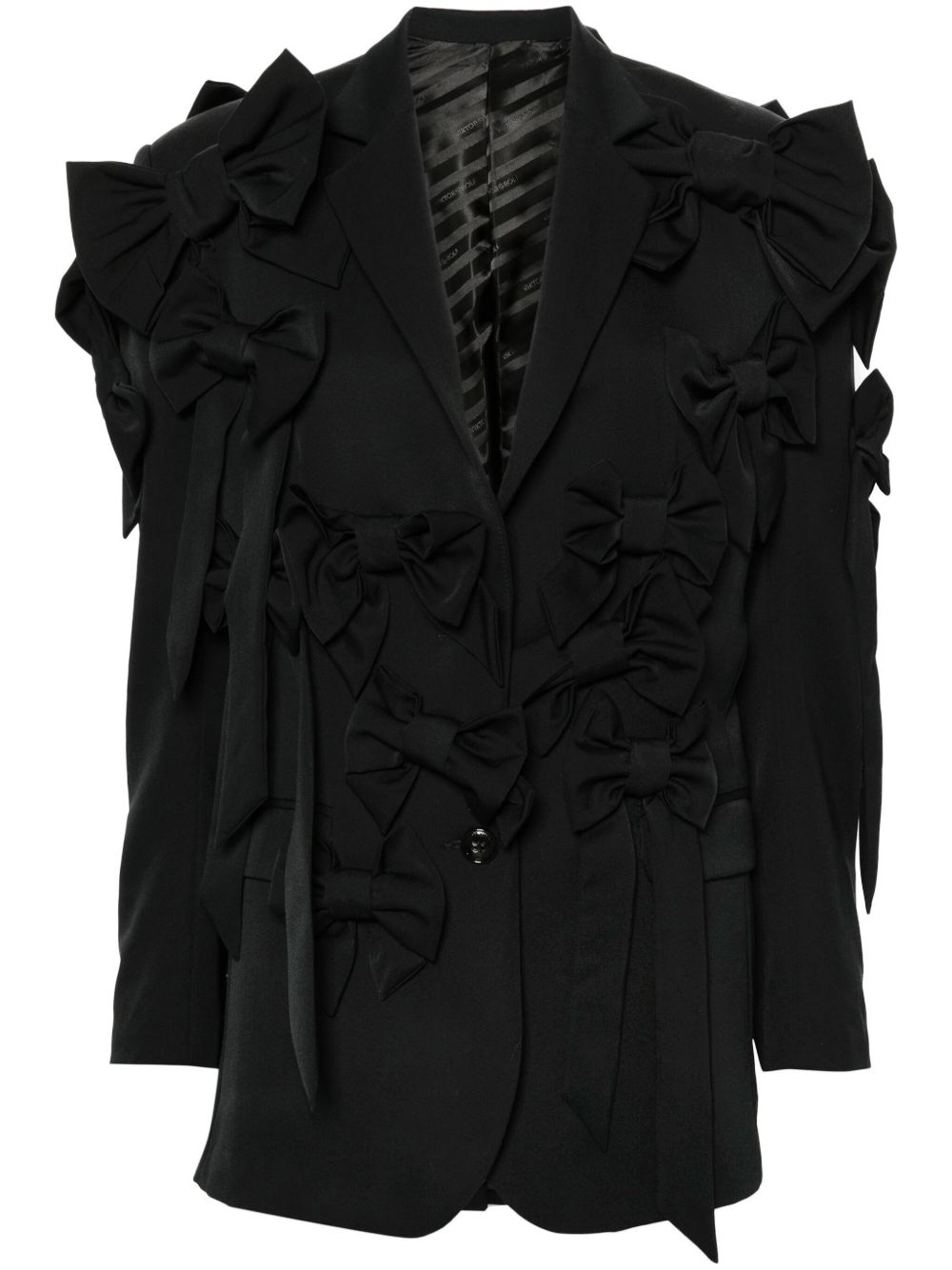 Viktor & Rolf Bow Bouquet blazer - Black