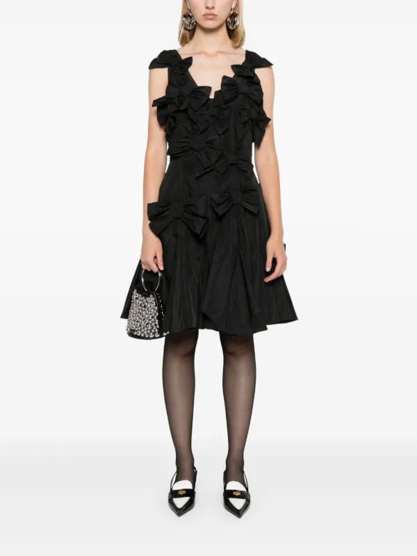 【VIKTOR & ROLF】 KISS ME DARLING TD035\tBLACKドレス ブラック Viktor & Rolf リボンディテール ドレス | ブラック | FARFETCH JP