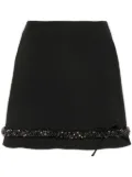 Viktor & Rolf embellished mini skirt - Black