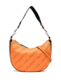 Karl Lagerfeld small Moon recycled-polyester shoulder bag - Orange