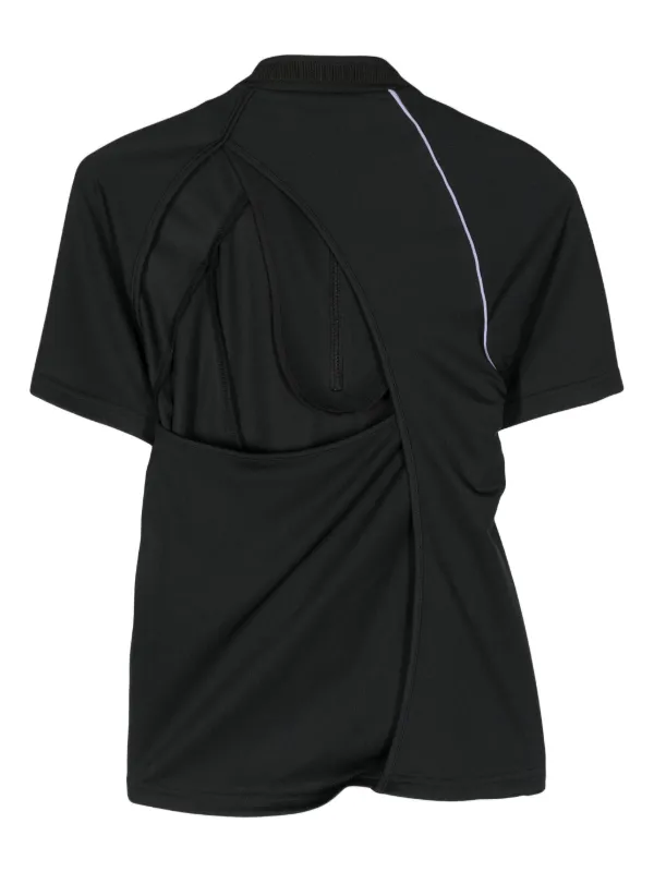 Hyein Seo コントラストトリム Tシャツ | ブラック | FARFETCH JP