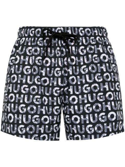 HUGO shorts con logo estampado