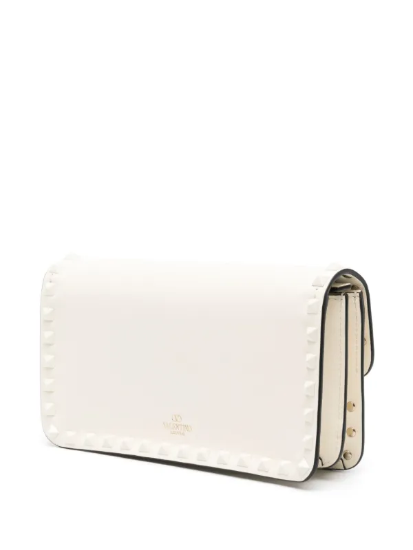 White valentino clutch bag store