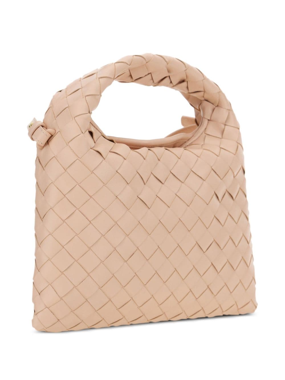 Shop Bottega Veneta Mini Hop Handbag In Pink