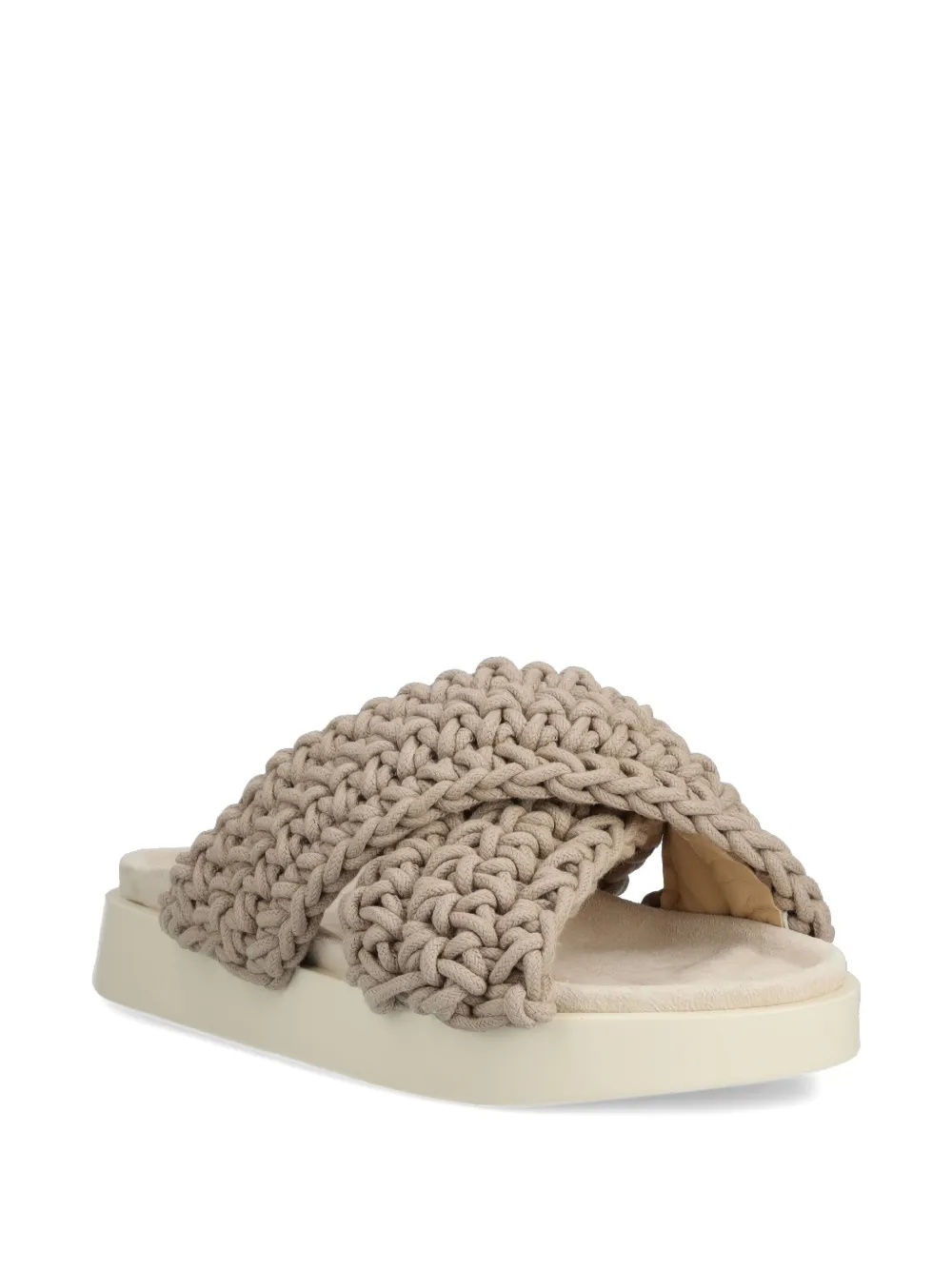 Inuikii Woven slippers - Beige