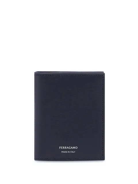 Ferragamo tarjetero con sello del logo
