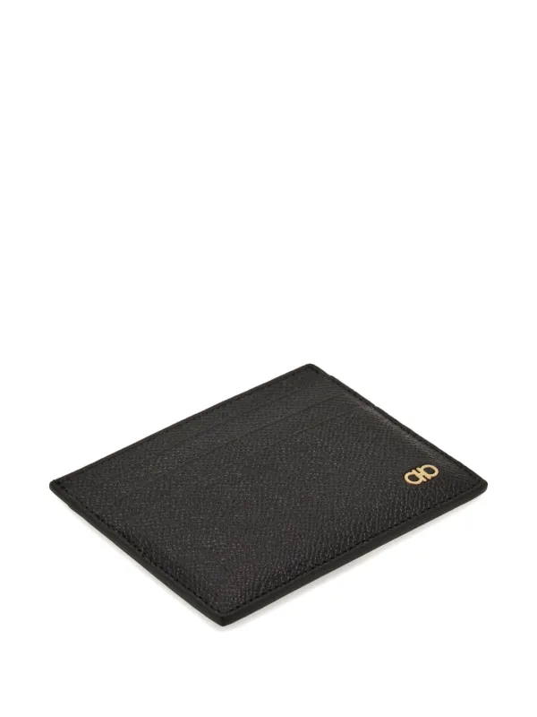 【FERRAGAMO】Gancini Card Holder/追跡可能/全国送料無料 Ferragamo Gancini Leather Card Case | Neiman Marcus