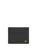 Ferragamo Gancini leather card holder - Black
