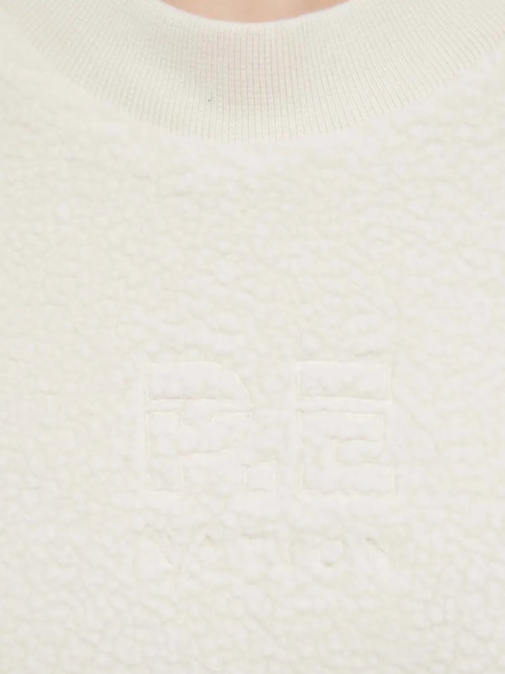 P.e Nation Embossed Sweatshirt In Neutral