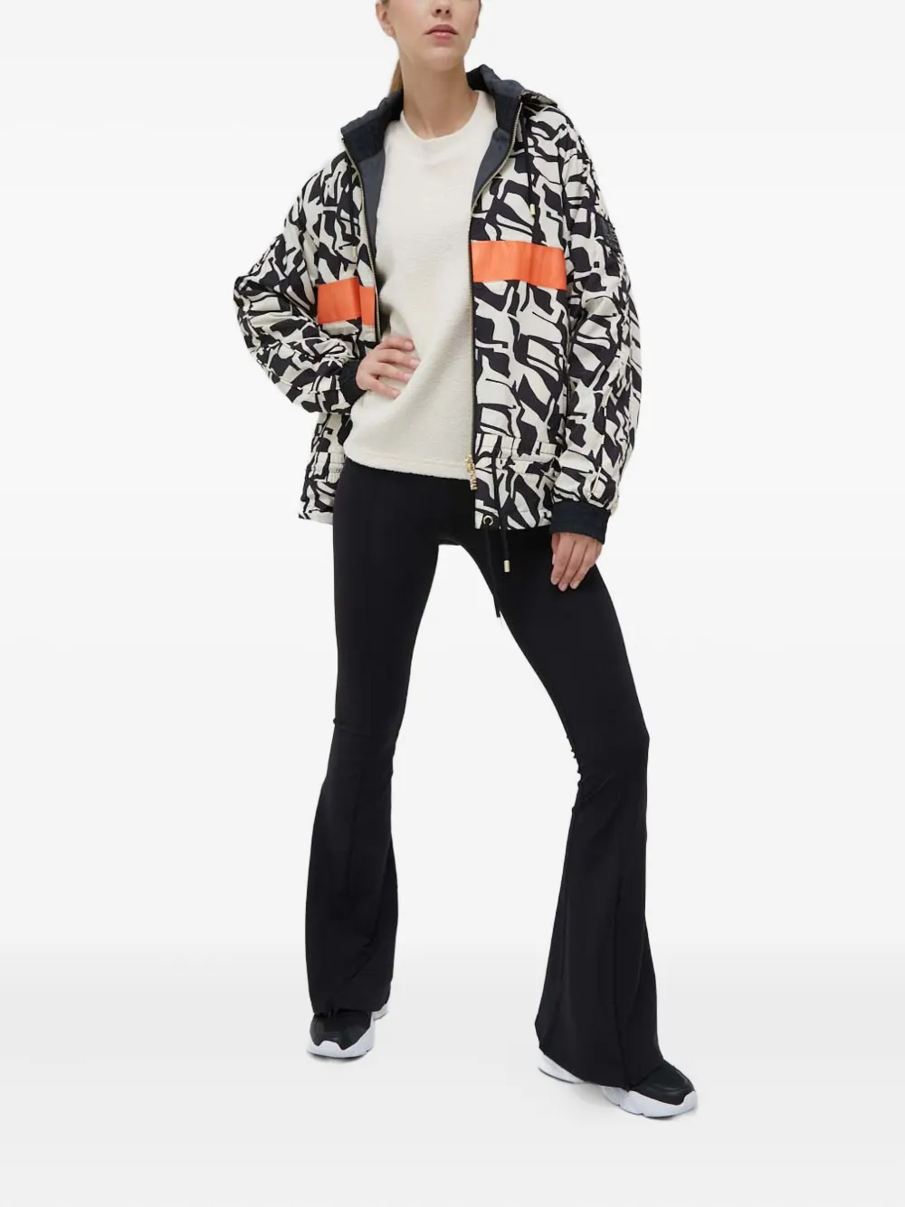 P.e Nation Embossed Sweatshirt In Neutral