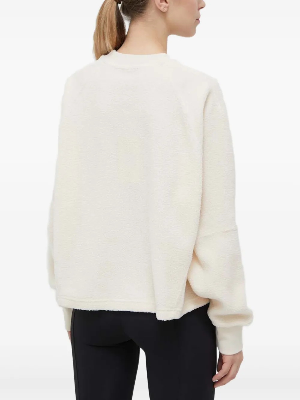 P.E Nation Sweater met reliëf Beige