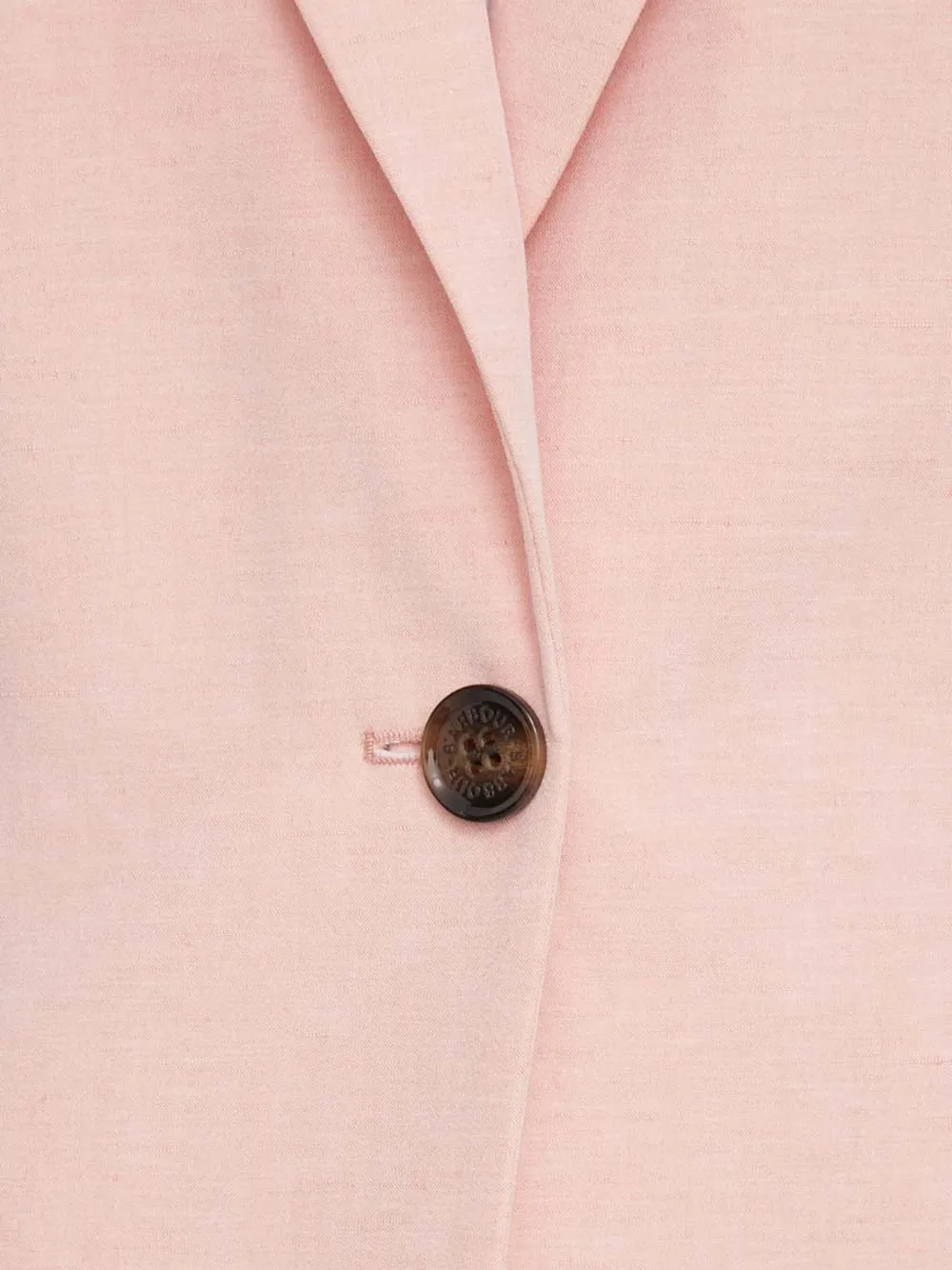 Barbour Single-button Blazer In Pink