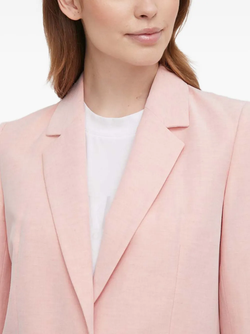 Barbour Single-button Blazer In Pink
