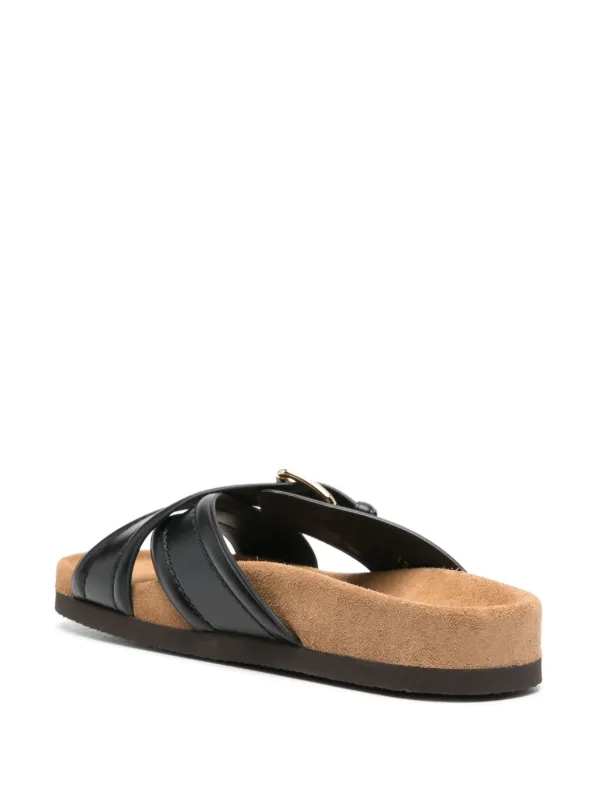 Valentino Garavani Vロゴ サンダル | ブラック | FARFETCH JP 