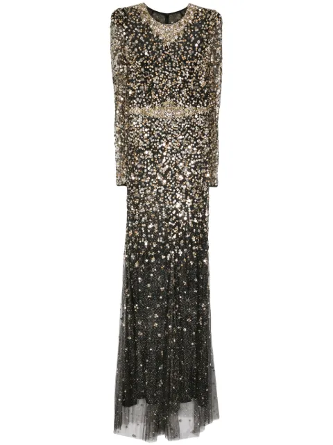 Jenny Packham Aura beaded gown Women