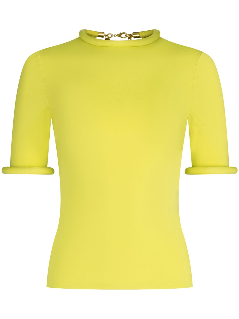 Silvia Tcherassi Venecia short-sleeve T-shirt - Yellow