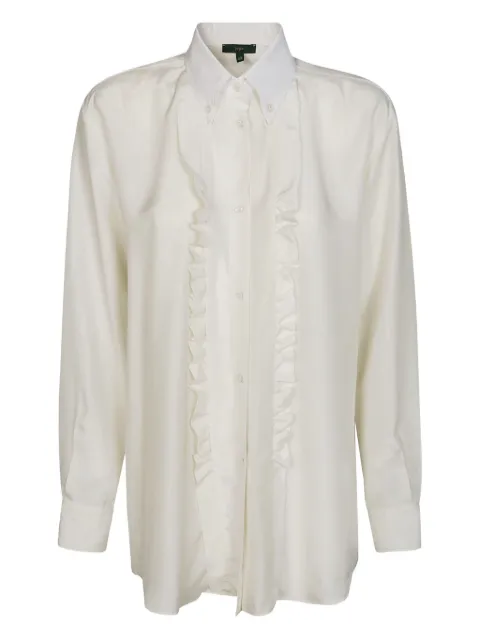 Jejia Therese ruffled-trim shirt