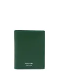 Ferragamo logo-stamp card holder - Green