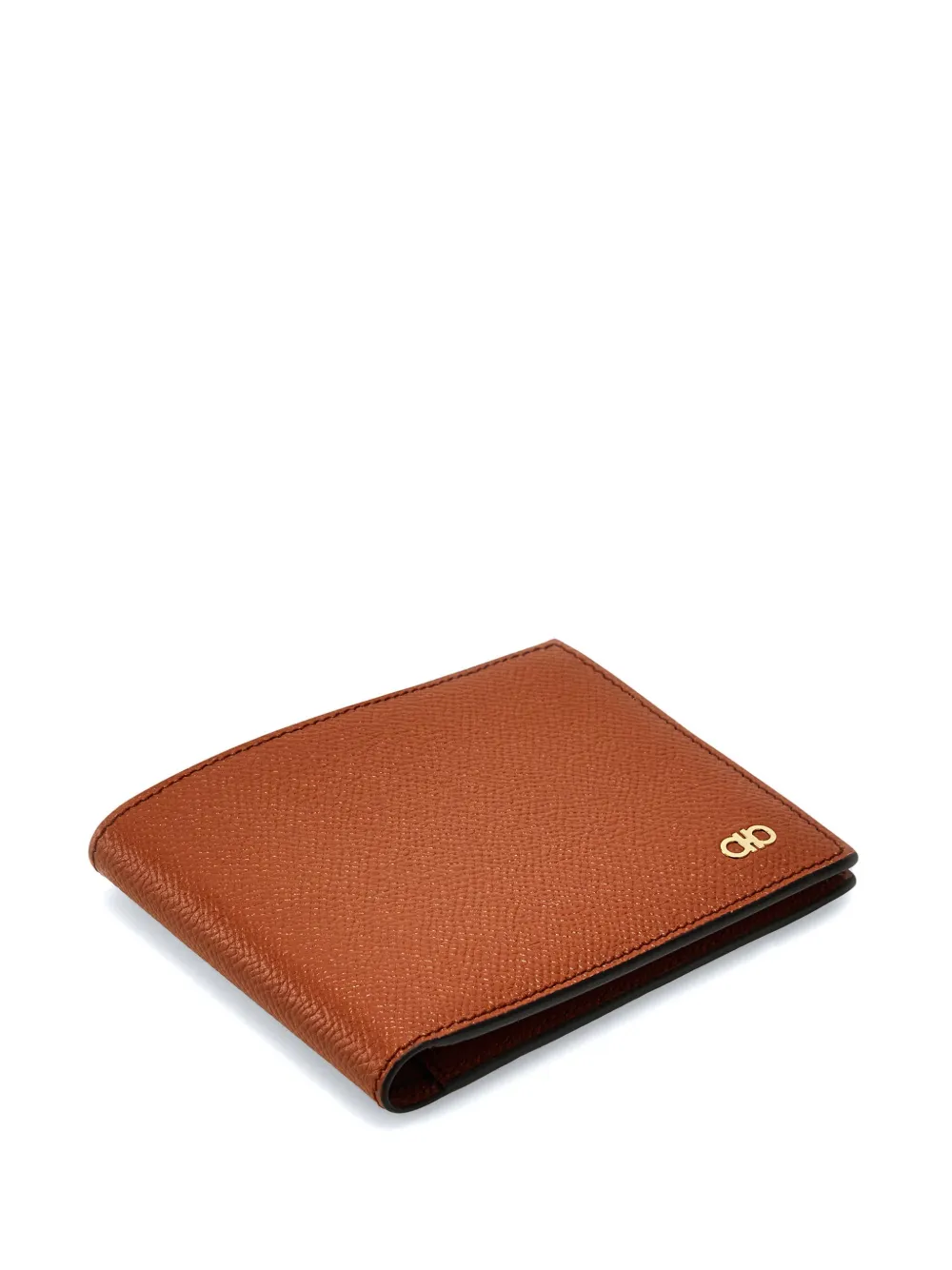 Ferragamo Leren portemonnee Bruin