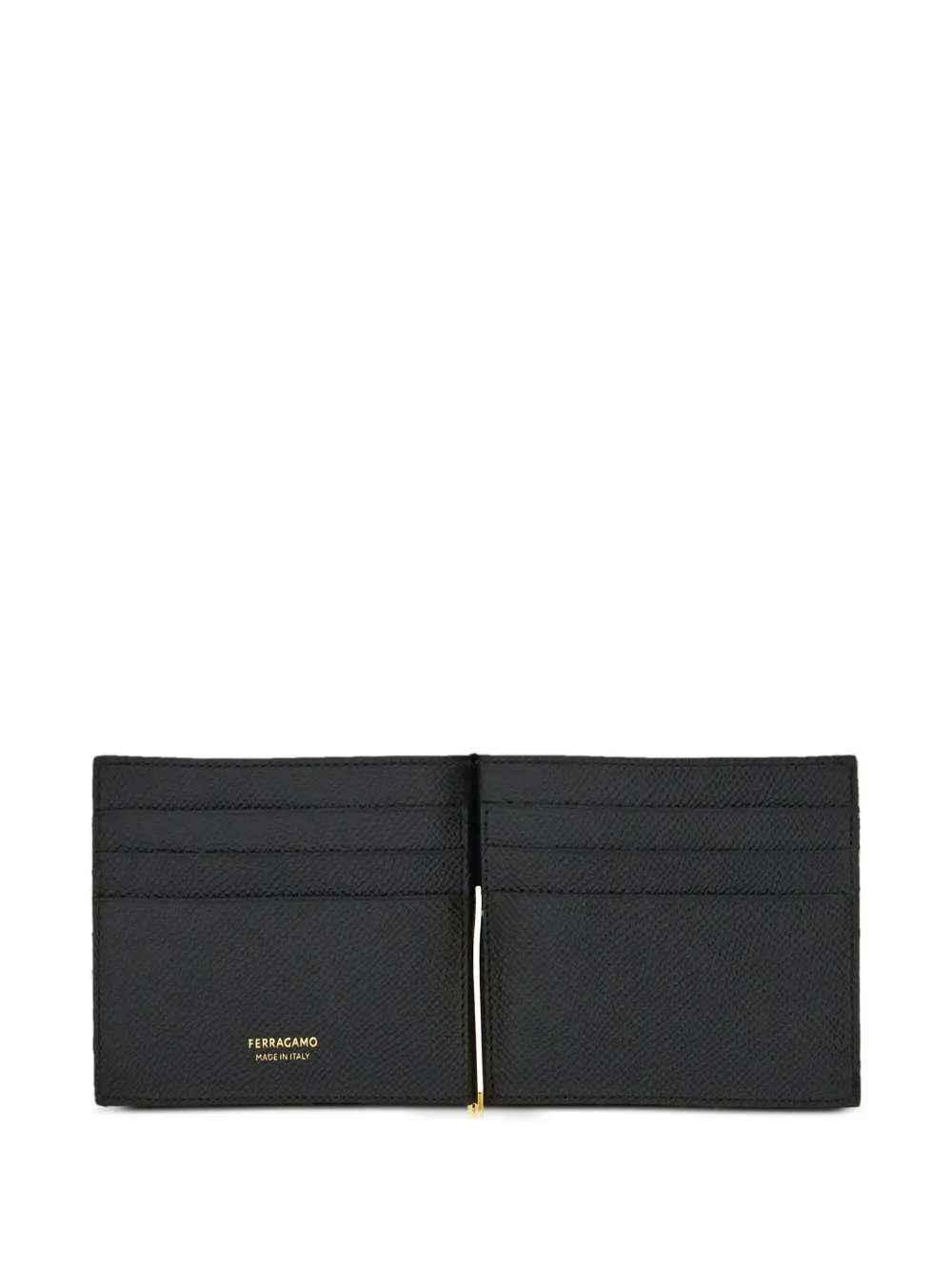 Ferragamo Portemonnee met Gancini-plakkaat Zwart