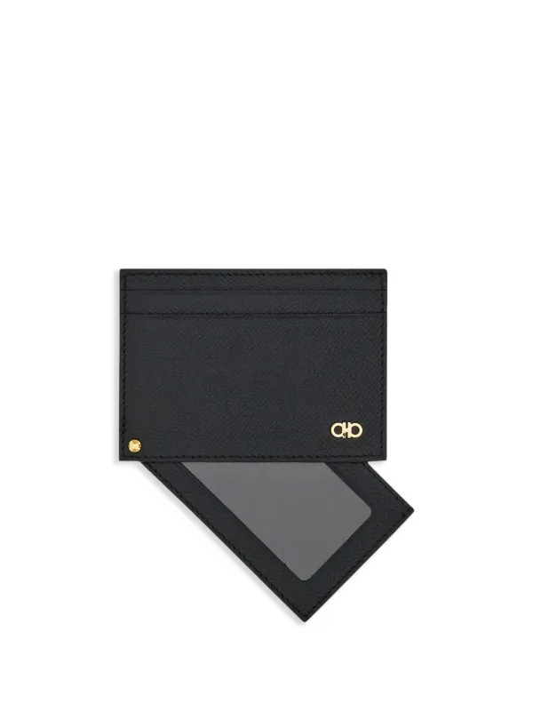 Ferragamo Gancini Card Holder | Black | FARFETCH