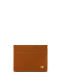 Ferragamo Gancini leather card holder - Brown