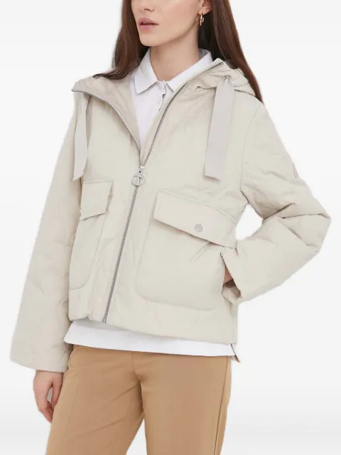 Barbour chamarra capitonada con capucha