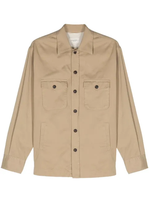 Tintoria Mattei sobrecamisa con cuello italiano