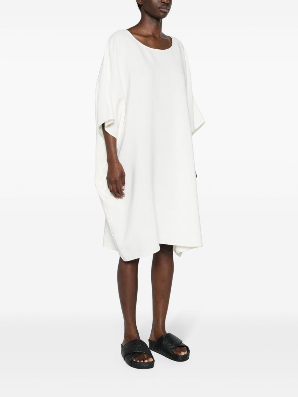 Shop The Row Abasi Midi T-shirt Dress In Neutrals