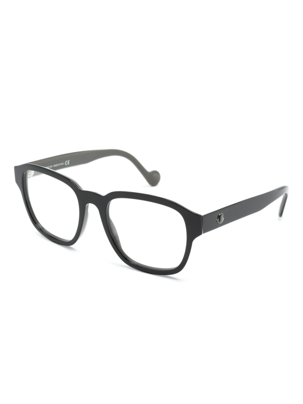 Moncler Eyewear Bril met vierkant montuur - Zwart