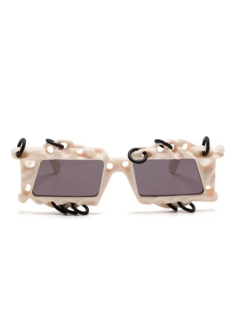 Kuboraum X20 geometric-frame sunglasses