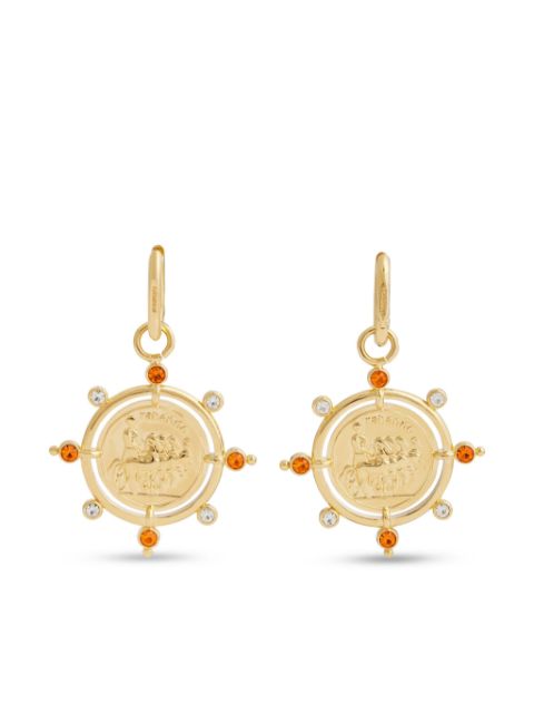 Rabanne Summer Sun pendant earrings Women