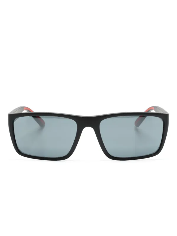 Mirrored sunglasses black frame online