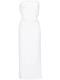 TOVE Sabella linen midi dress - White