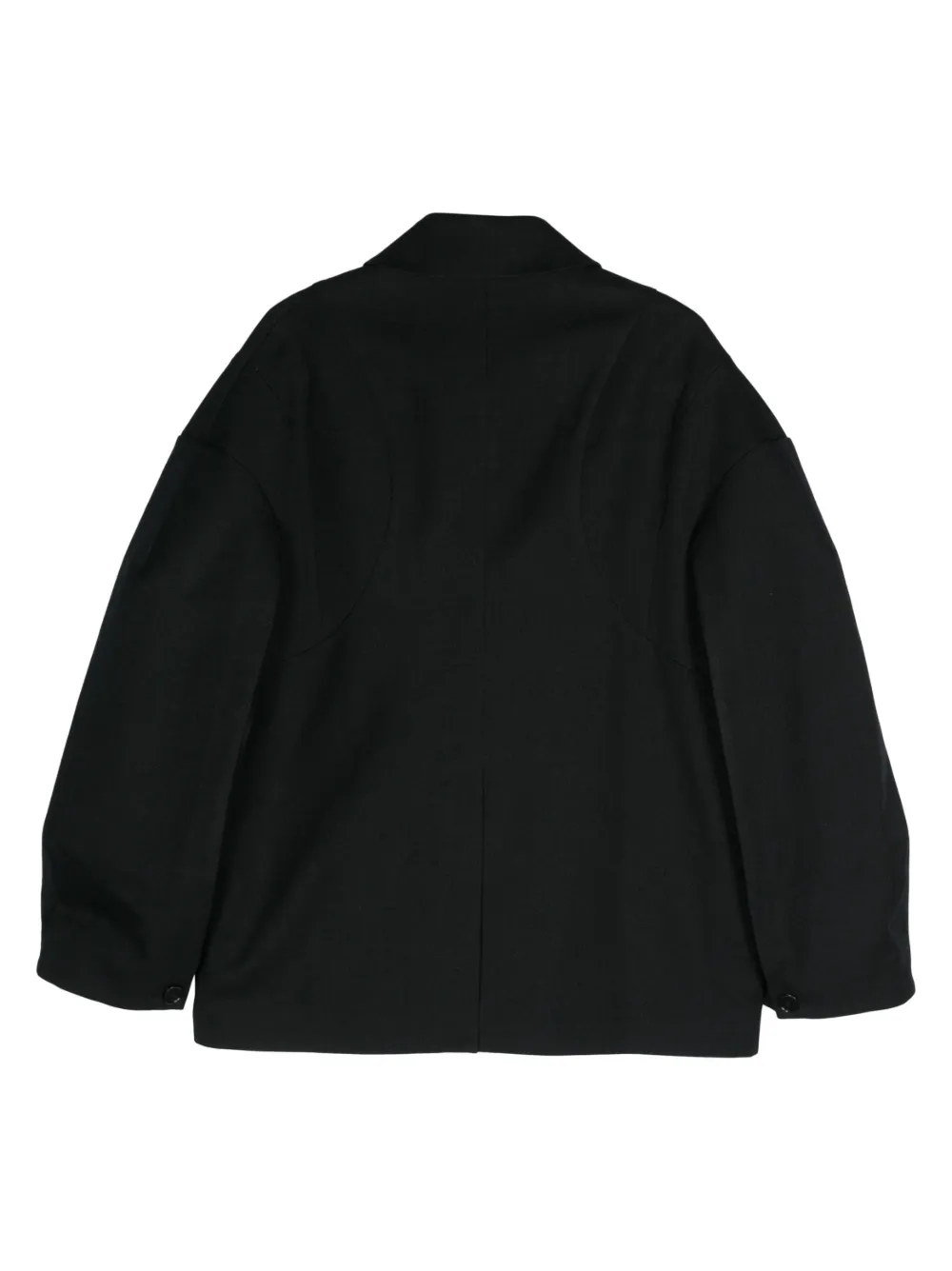 Simone Rocha Geweven jas - Grijs