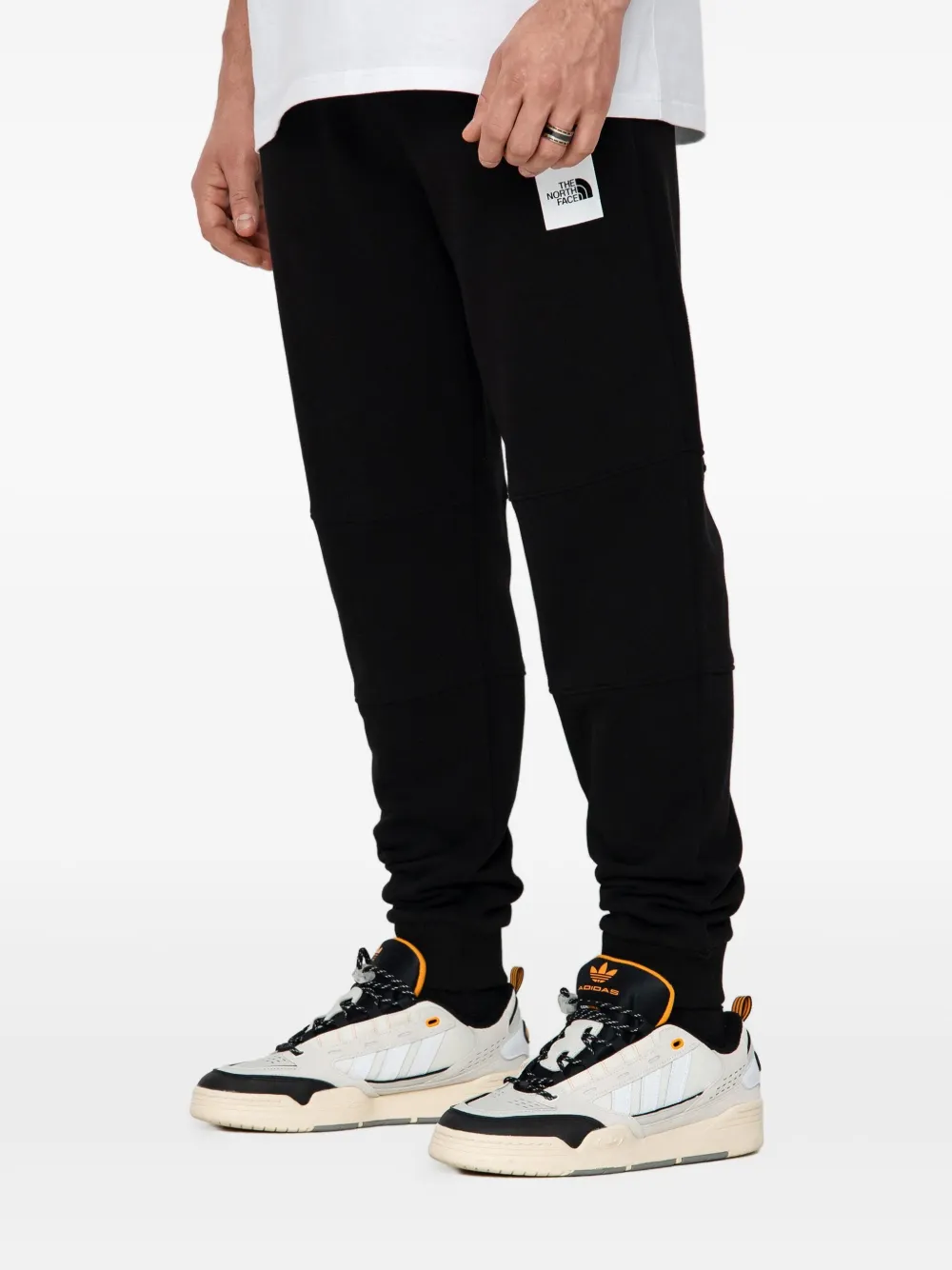 The North Face Katoenen trainingsbroek Zwart