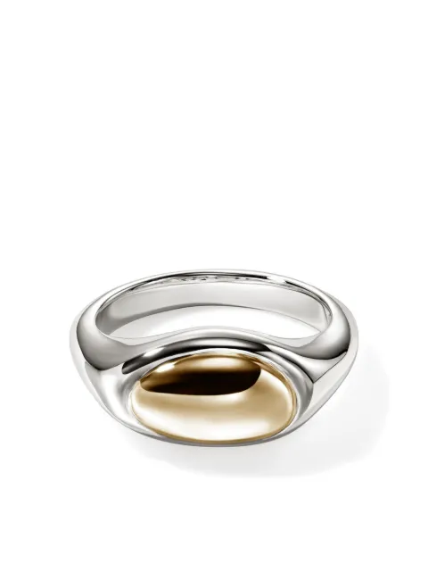 John Hardy 14kt yellow gold Pebble ring
